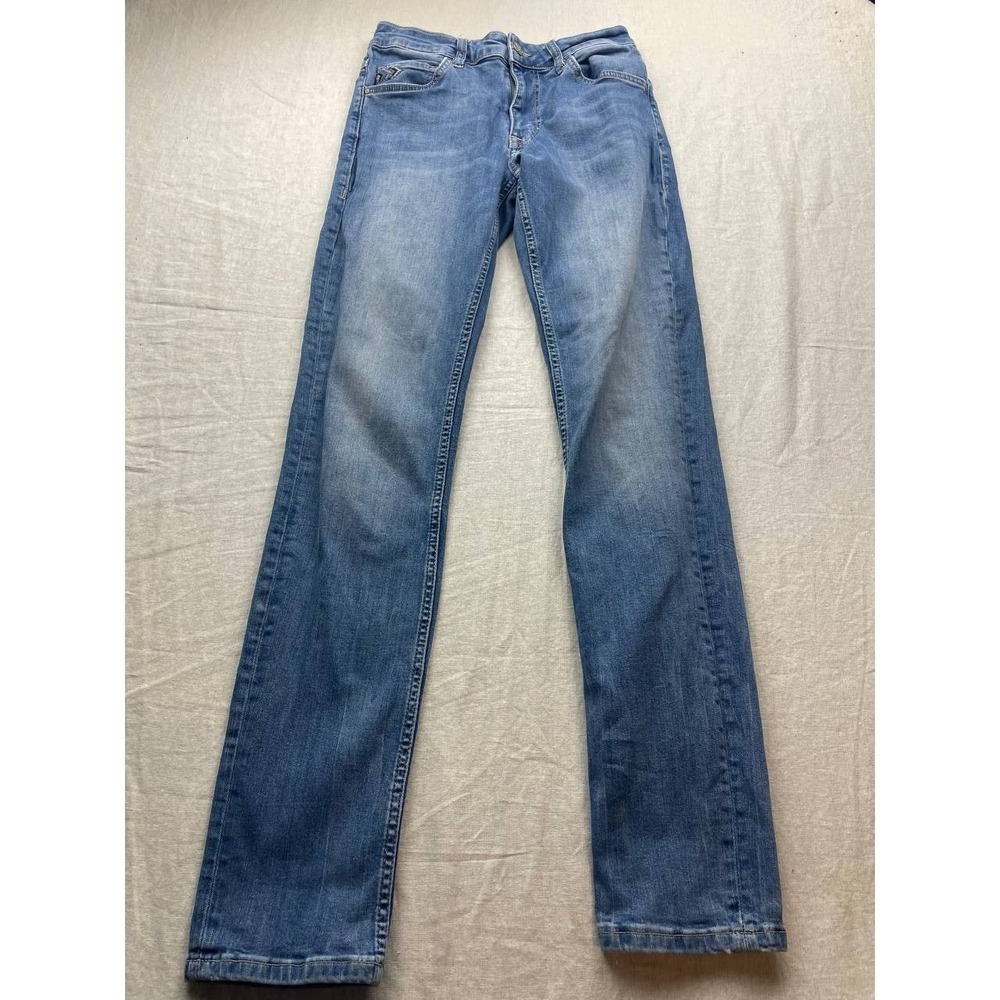 Mustang Sissy Womens Denim Blue Straight Slim‎ Stretch Jeans Size 28X34 Pockets